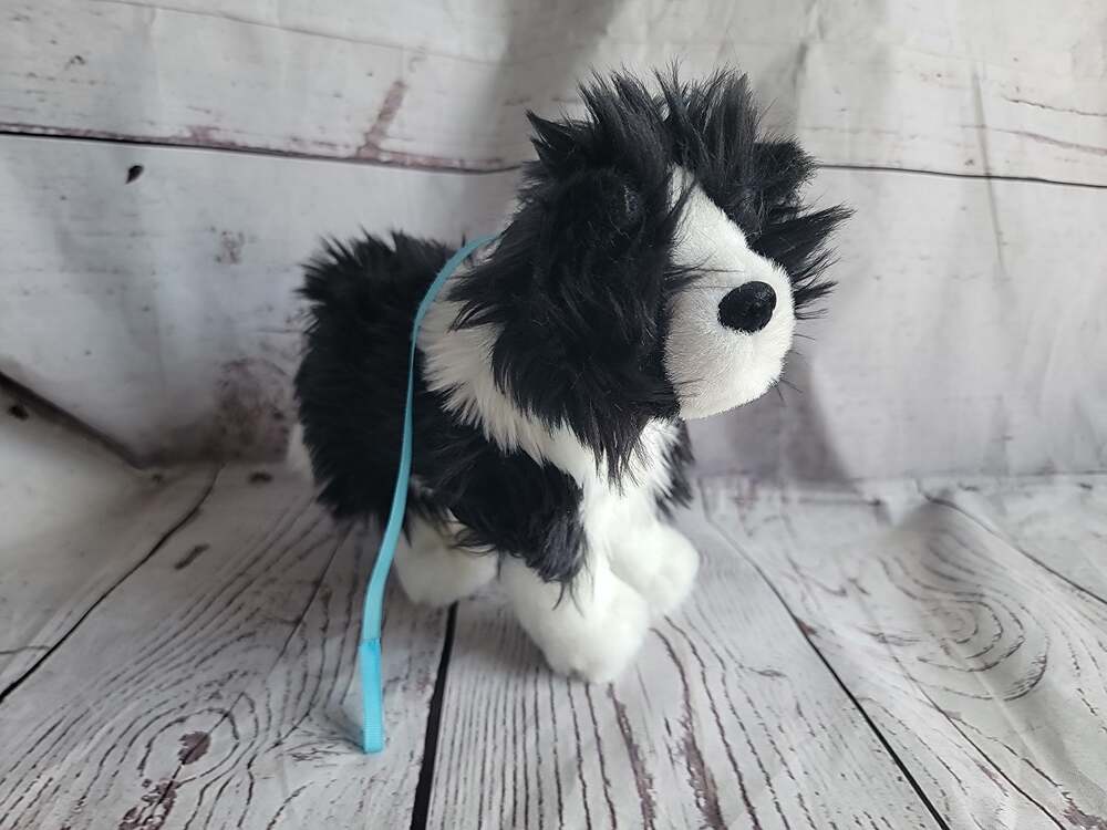 American Girl Saige's Dog Black White Boarder Collie Rembrandt Retired